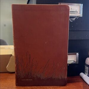 Brown Journal with Embossed Design
